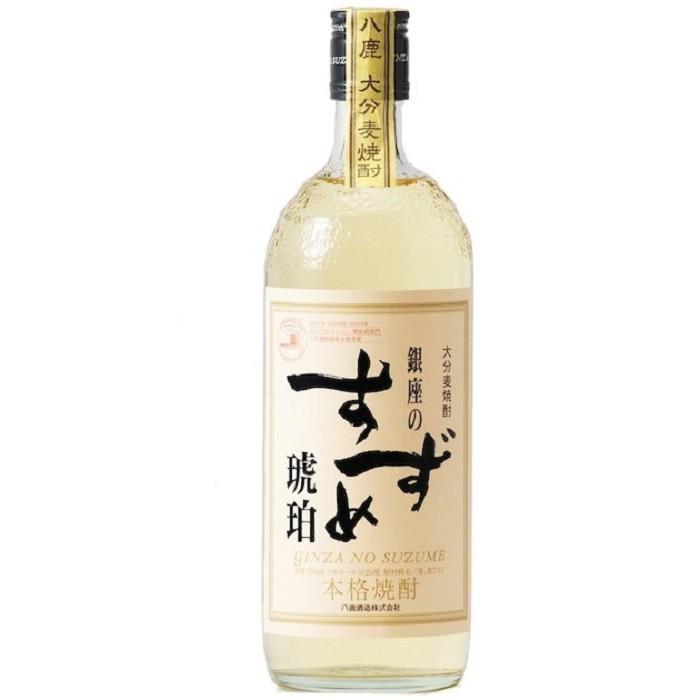 銀座のすずめ ギフト プレゼント お歳暮 クリスマス 麦焼酎 琥珀 25度 