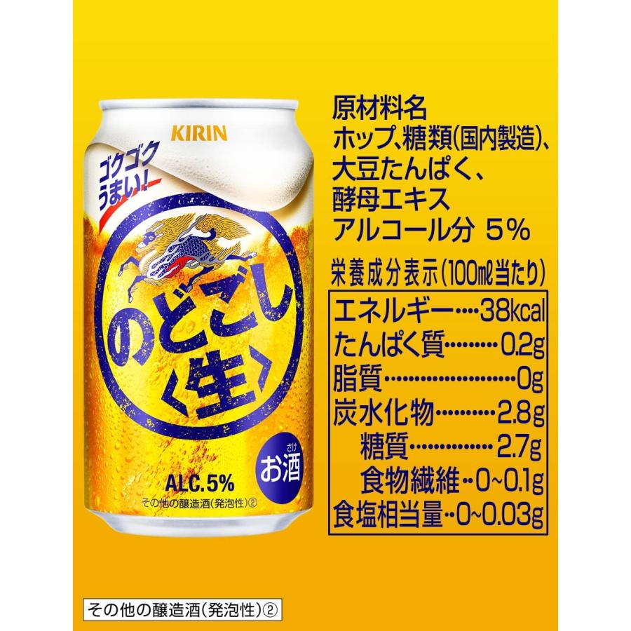 ギフト プレゼント お歳暮 クリスマス 第3ビール 2ケース単位 キリンのどごし 生 500ml缶 48本 一部地域送料無料｜nondonkai｜05