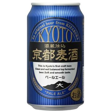 ビール 1ケース単位 黄桜 京都麦酒 ペールエール 350ml 缶 24本入 一部地域送料無料｜nondonkai