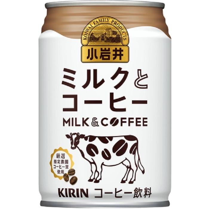 小岩井 乳飲料 ココア キリン ミルクとコーヒー 280ml缶 1ケース24本入