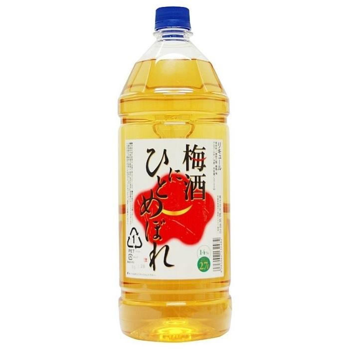 ギフト プレゼント お歳暮 クリスマス 大容量 リキュール 梅酒 梅酒にひとめぼれ 14度 2.7Lペット 1ケース6本入り 宮崎県 都城酒造 一部地域送料無料 | 都城酒造