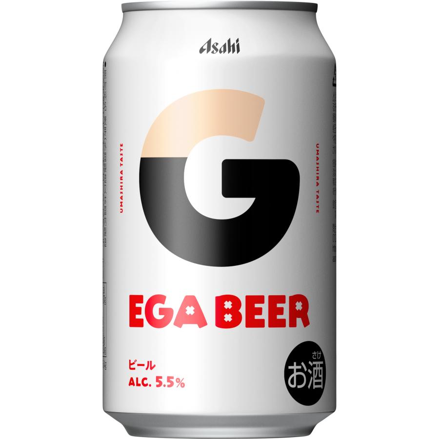アサヒ（asahi） アサヒEGA BEER26 （エガビアー）缶 350ml 24