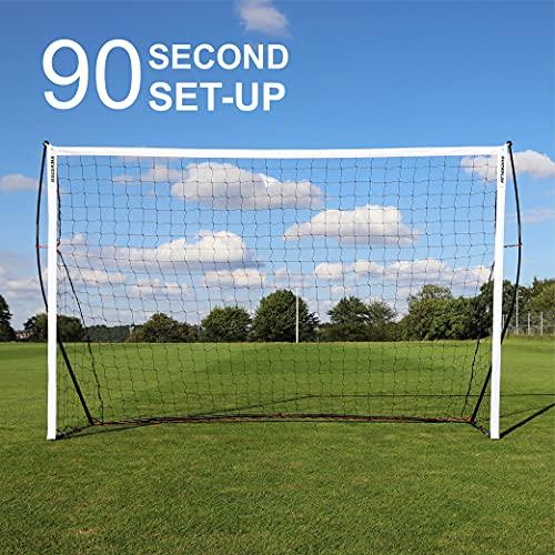 [クイックプレイ] 組み立て式 ポータブル フットサルゴール 公式サイズ 3.0m×2.0m 3MKSR-000-02 