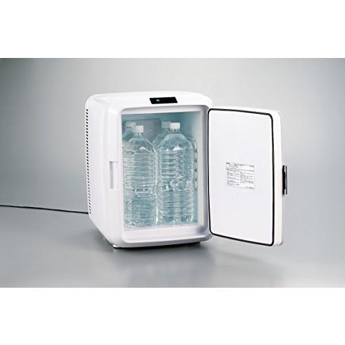TWINBIRD 2電源式ポータブル電子適温ボックス D-CUBE X グレー HR