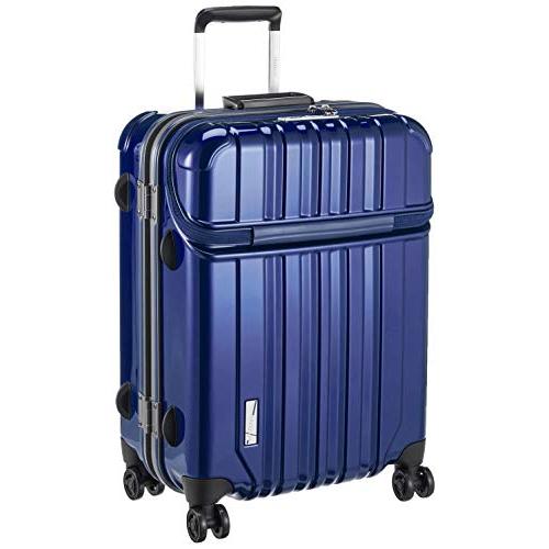 [トラベリスト] スーツケース フレーム トップオープン トラストップ 無料預入 76-20410 63L 62 cm 4.9kg ブルー 