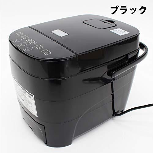 定番定番ヒロコーポレーション 5合炊き 糖質オフ炊飯器 HTC-001BK