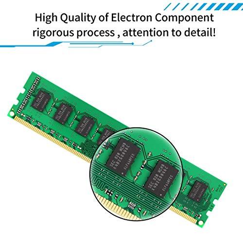 Kuesuny 8GB キット (2 X 4GB) DDR3 1333MHz DIMM PC3-10600 PC3-10600U 2RX8 CL9 1.5v (240ピン) 非ECC アンバッファードデスクトップメ - 2