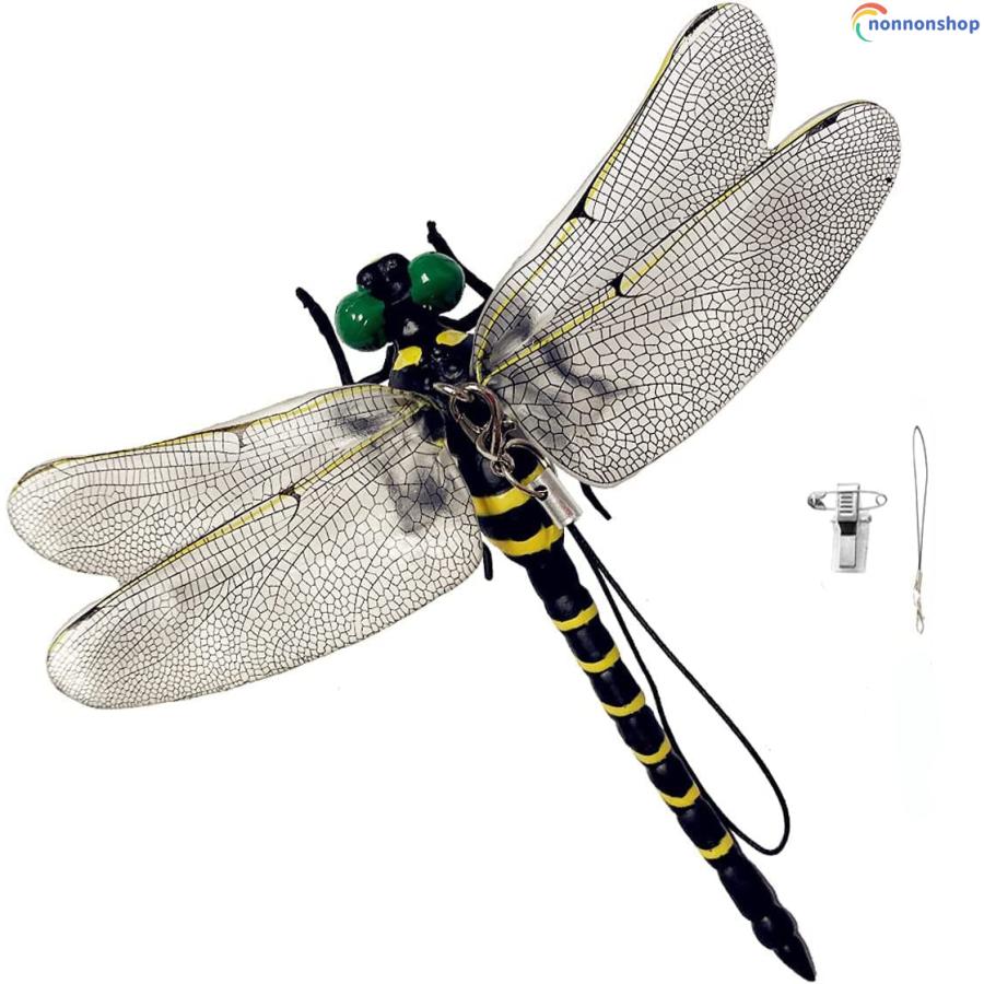 おにやんま君 虫よけトンボ 12CM ランヤード 安全ピン付き 虫除けスプレー オニヤンマ君模型 モデル昆虫 トンボ 玄関 バルコニー ネットドア 室内 アウトドア :mushiyoketonbo:nonnonshops 通販 オニヤンマ おにやんま おにやんま君 虫除け 人気 12cm