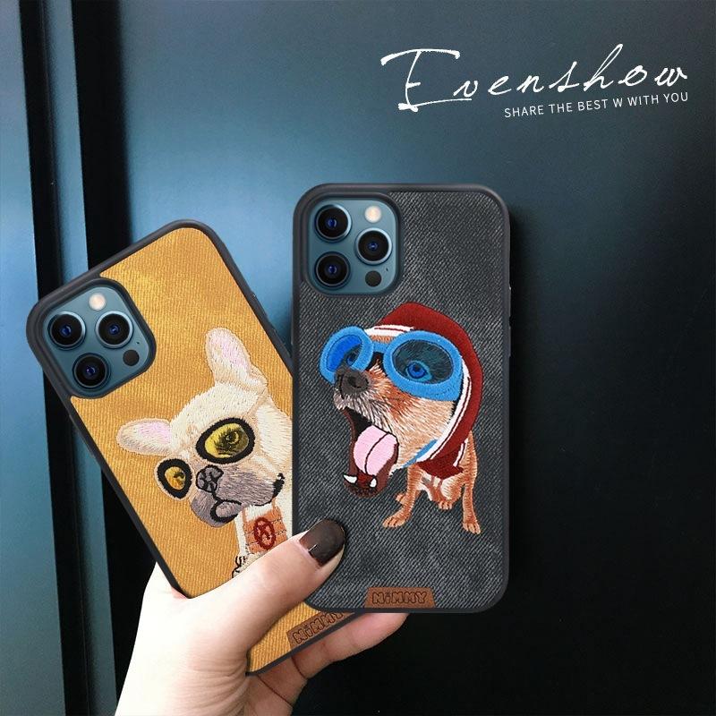 送料無料 Iphoneケース スマホケース 犬 いぬ 特別 刺繍 立体 可愛 落下防止 衝撃吸収 アイホンケース Iphone 12 Pro Max K ノーノーストア 通販 Yahoo ショッピング