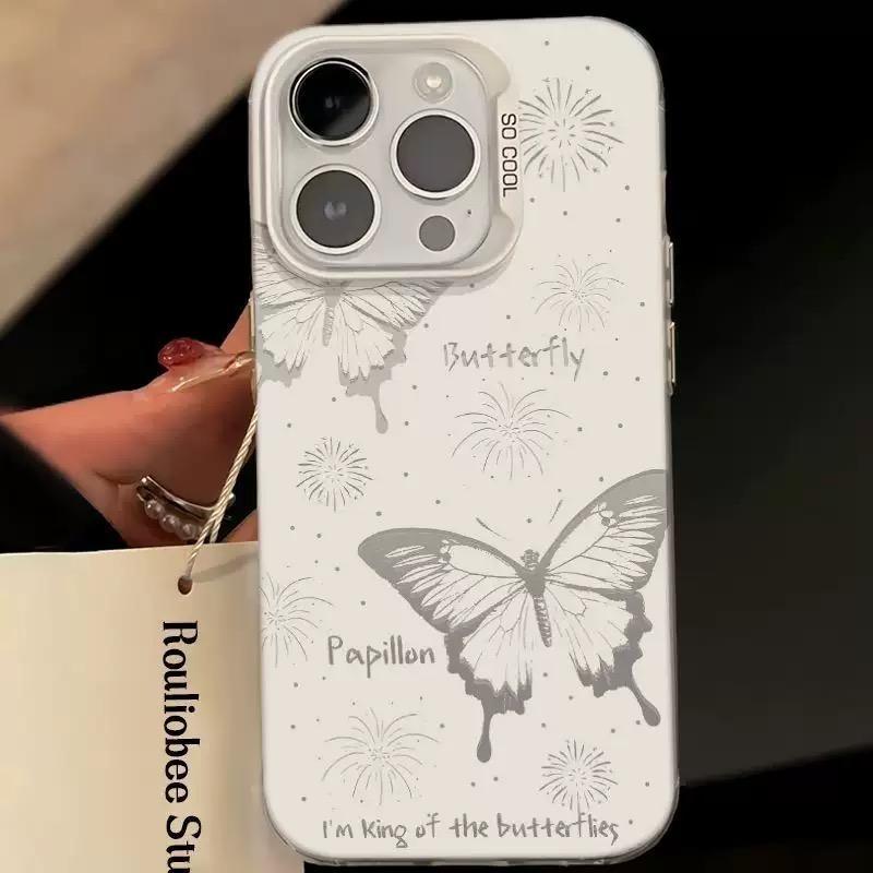 wildflower iPhone15ケース 蝶のデザイン Amazon.co.jp: Wildflower ケース - AIバタフライケース Apple