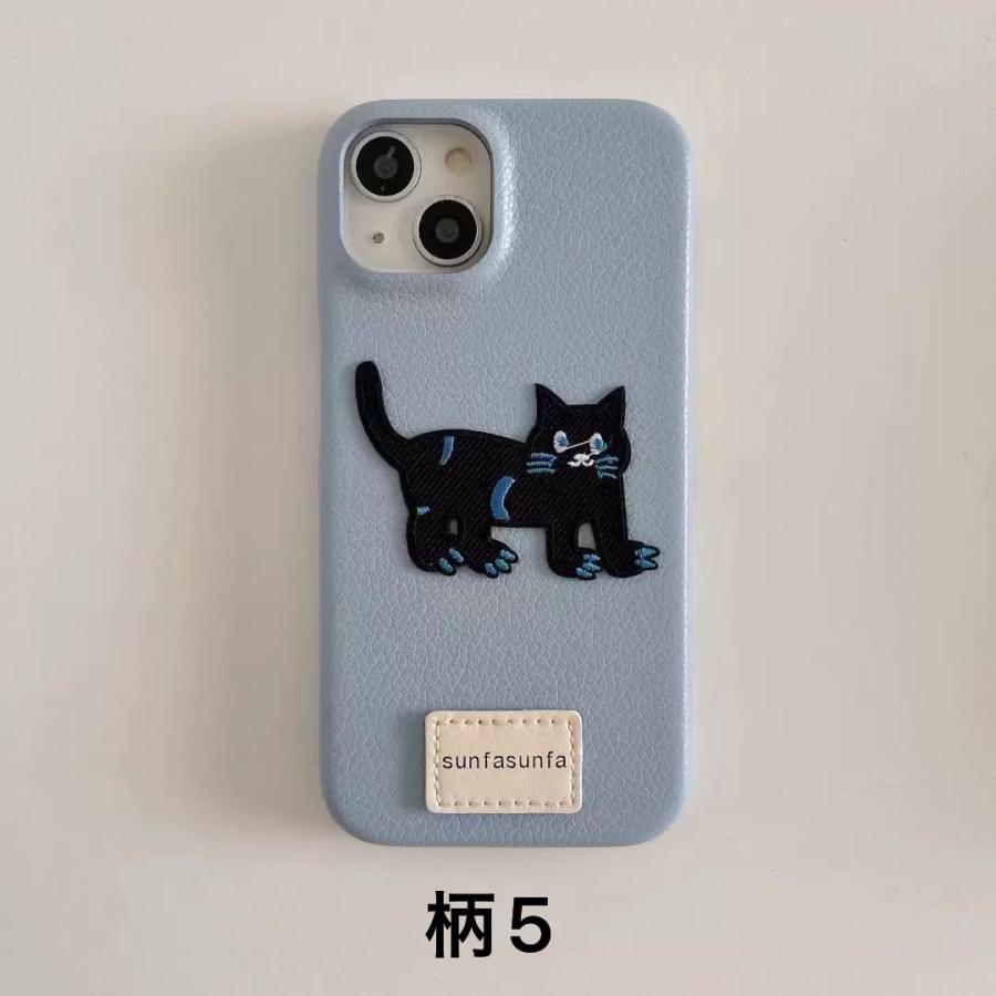 送料無料 iPhone 16 15 14 13ケース スマホケース 【2025新作】刺繍