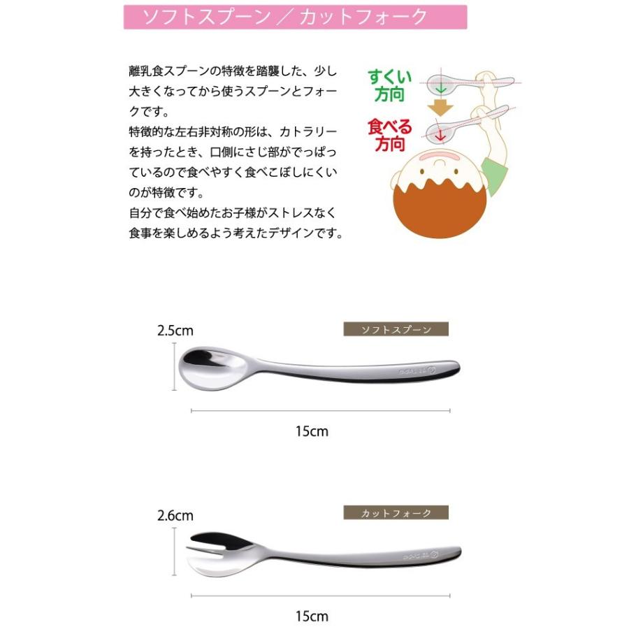 ののじ カトラリーセット ステンレス 食器 赤ちゃん ベビー キッズ ギフト 贈り物 出産祝い お食い初め おしゃれ かわいい 離乳食スプーン フォーク Cut Hset Stainless ののじ公式オンラインyahoo 店 通販 Yahoo ショッピング