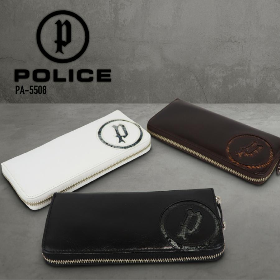 POLICE ポリス ラウンドジッパー ロングウォレット 長財布　牛革  かっこいい ブランド EVEN(イーブン)シリーズ PA-5508｜nonoshop｜10