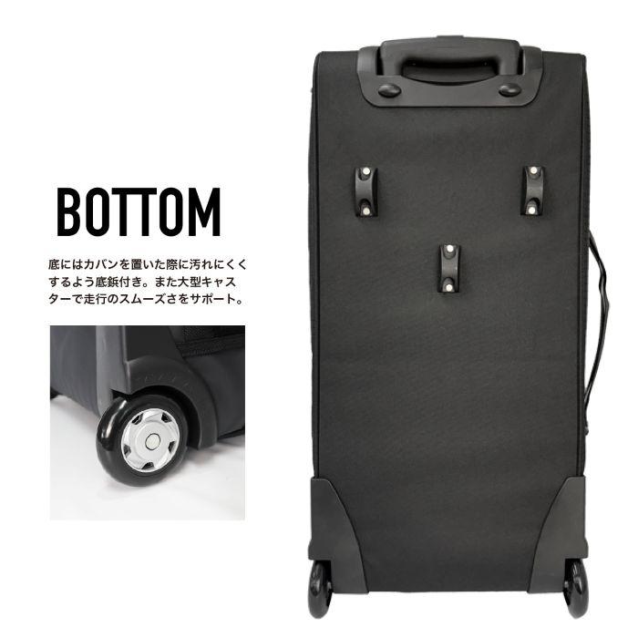 Coleman ボストンバッグ 黒 キャスター付き Coleman（コールマン） 【ブランド公認商品】 ボストンキャリーバッグ