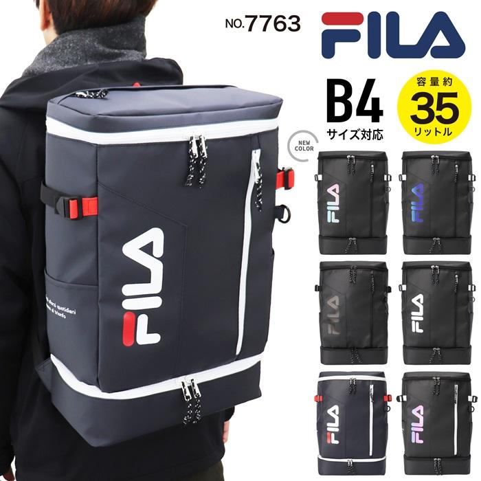 FILA フィラ リュック リュックサック ボックス型リュック スクエア