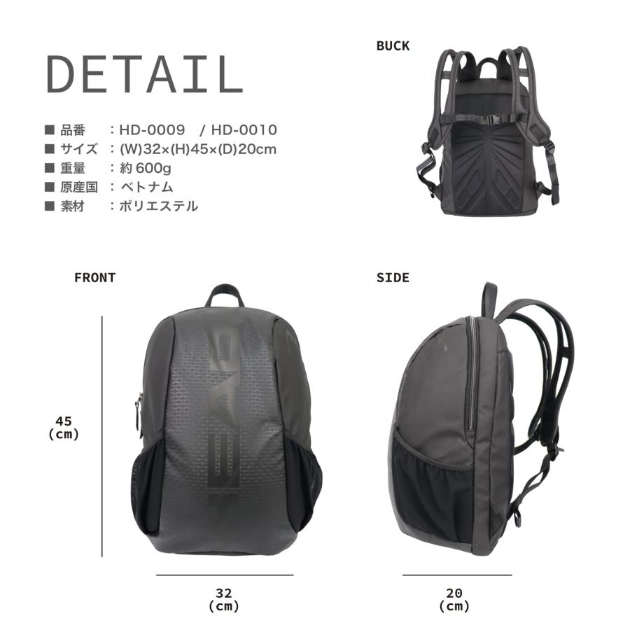 HEAD（ヘッド） リュック デイパック バックパック 丸型 エンボス