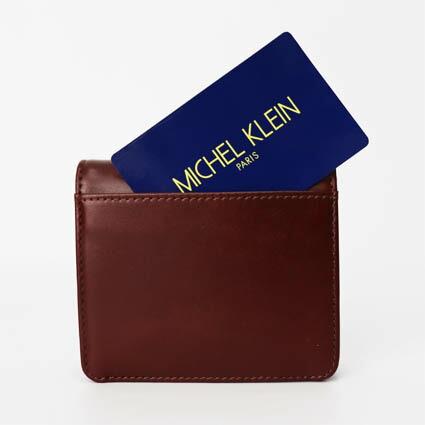 MICHEL KLEIN（ミッシェルクラン） ミドルウォレット 二つ折り財布