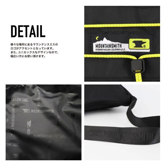 MOUNTAIN SMITH（マウンテンスミス） ショルダーバッグ 大容量 軽量 
