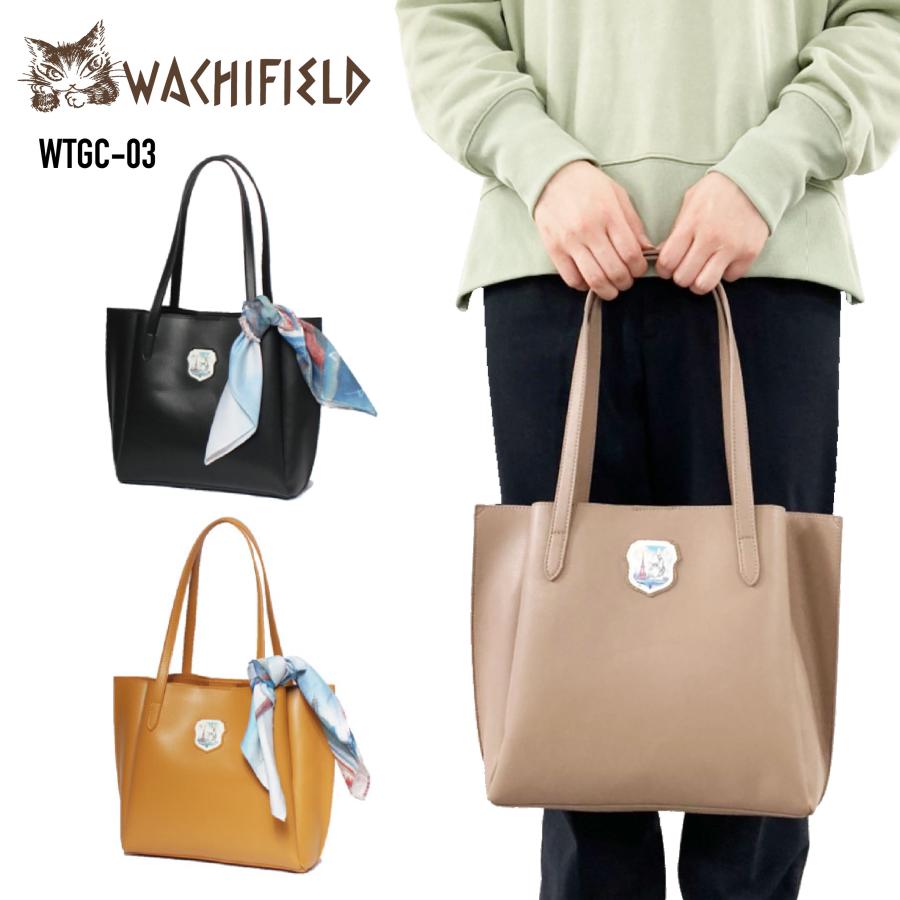 限定値下げ☆わちふぃーるど☆皮製手提げバック WACHIFIELD