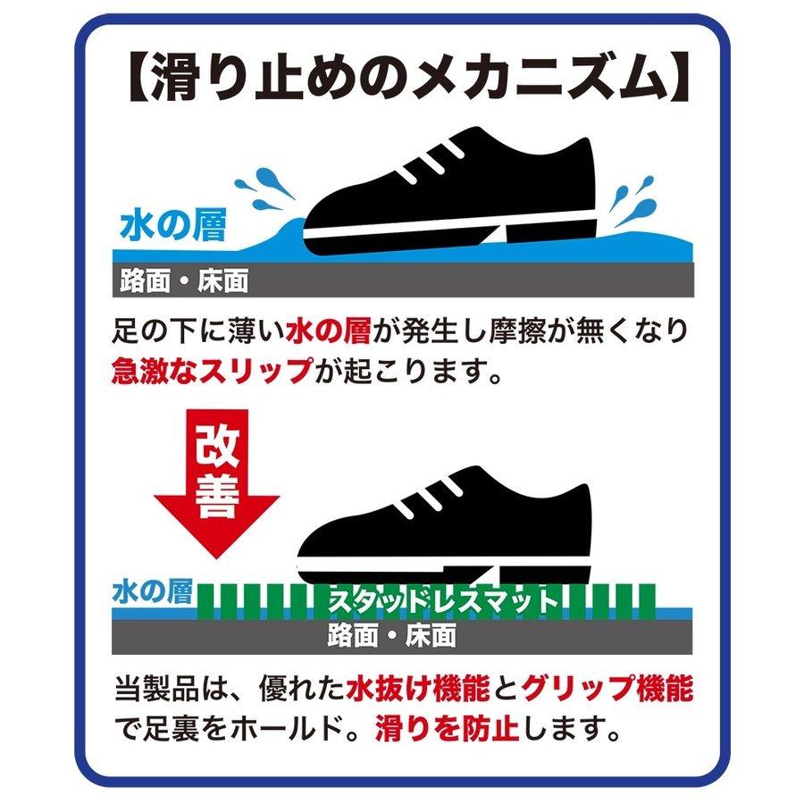 お風呂の滑り止めマット 90cm×2m グレー 高規格6mm厚 安全用  浴場 温泉 浴室 転倒防止 ノンスリップ 介護 すべりどめマット シート PVC ゴムマット｜nonslip｜15