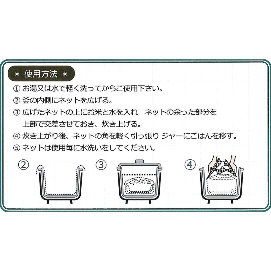 ごはんネット M 75cm×75cm(1升〜3升用) 1枚入 : ak-18091 : 業務