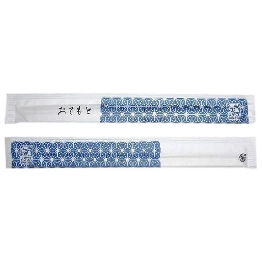 【法人様限定】割箸　紙完封箸　和風柄　つまようじ入り　100膳×40(4000膳)【メーカー直送・代引き不可・時間指定不可・沖縄、北海道、離島不可】