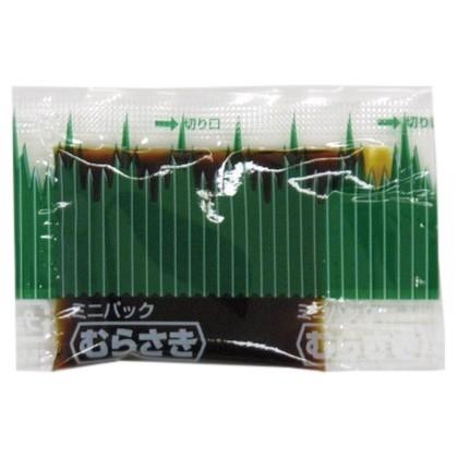 ミニ容器に並べる醤油 むらさき醤油バラン柄 約5.0ml 500個×6箱【工業プラント直送・代引っ張ること不可・第四次元決める不可・沖縄、離島不可】 刺身醤油-食品