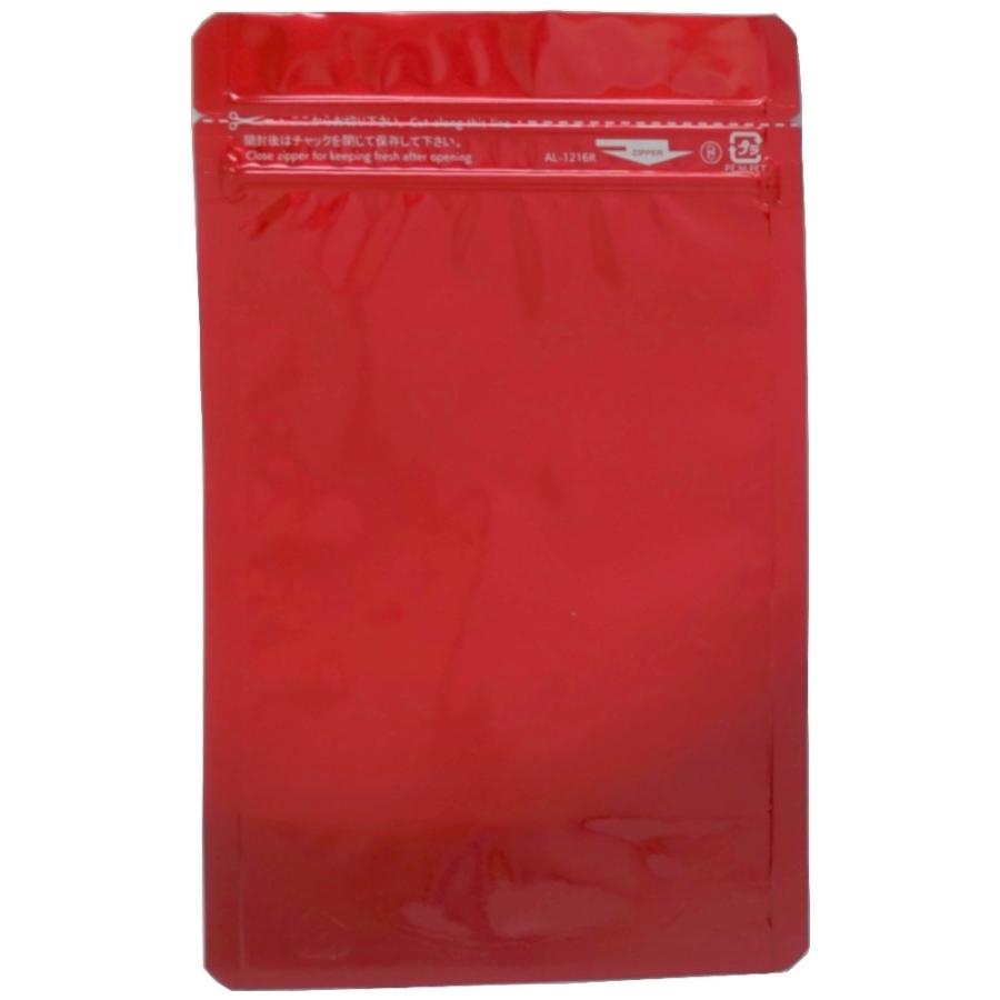ラミジップ　AL-1216R　アルミカラースタンドタイプ　32＋160×120(35)mm　レッド(赤)　50枚×24袋●ケース販売お徳用