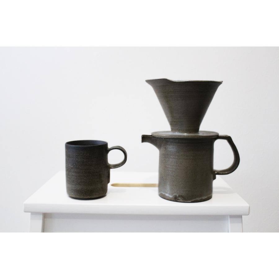 陶芸作家 中島知之 Pot Dripper set ポットドリッパーセット 作家物 