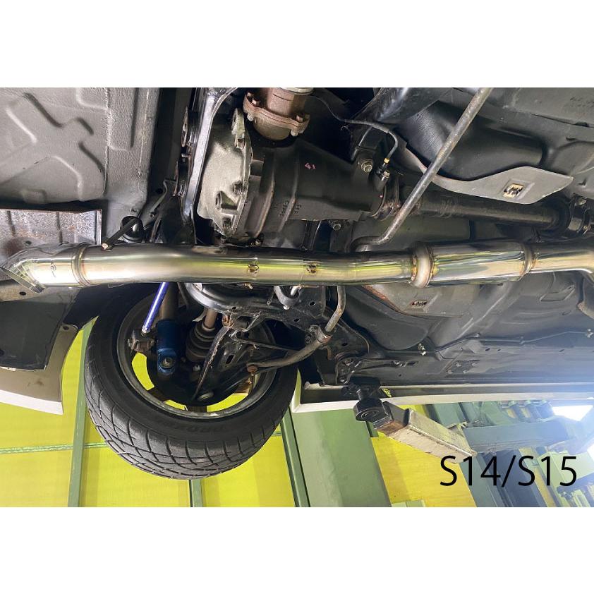 EXAS Racing Exhaust S14 S15 サブ無し！ マフラー シルビア GP
