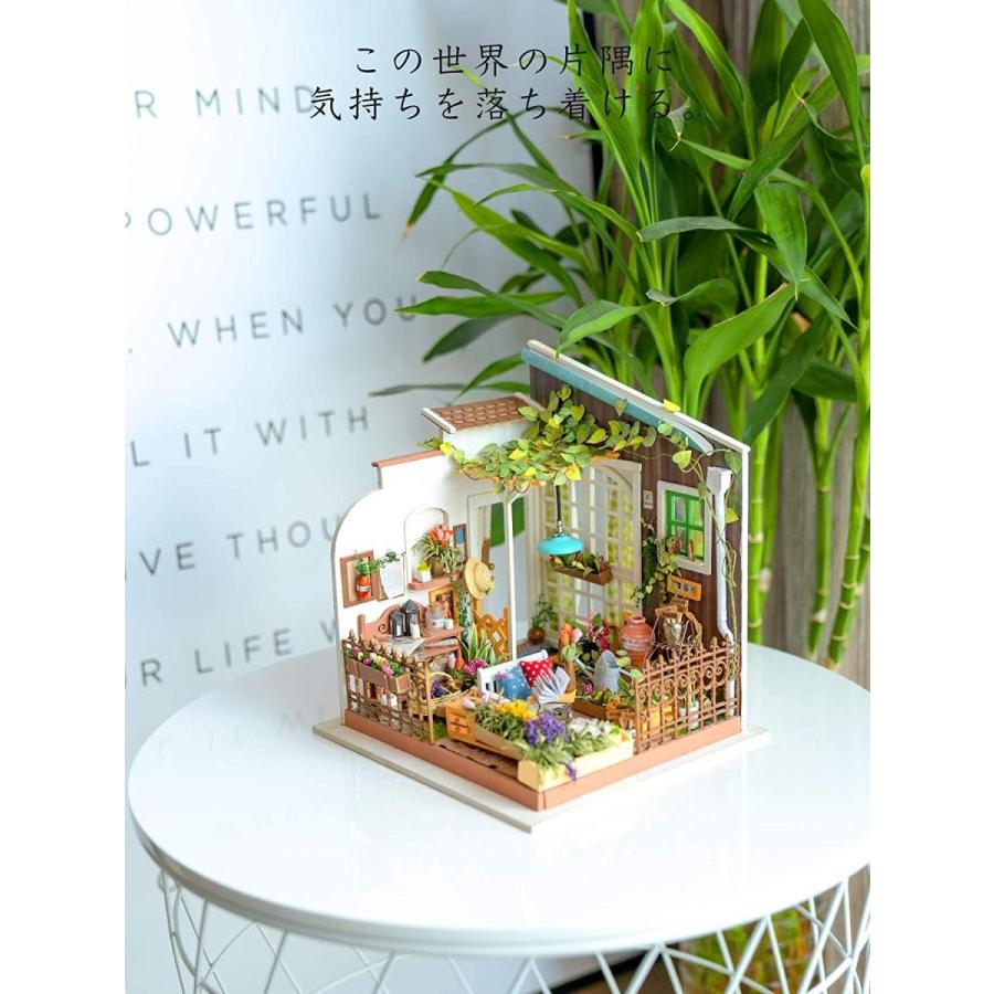 Robotime ドールハウス 3dパズル ミニチュア Diy Led付き 子供 おもちゃ ガーデン オモチャ 知育玩具 男の子 女の子 大 Blusquare Org