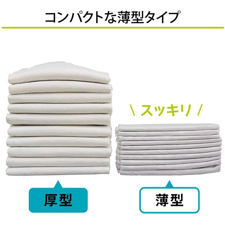 アイリスオーヤマ ペットシーツ 薄型 ワイド 400枚入(100枚×4袋) (ケース販売)|noon-store|07