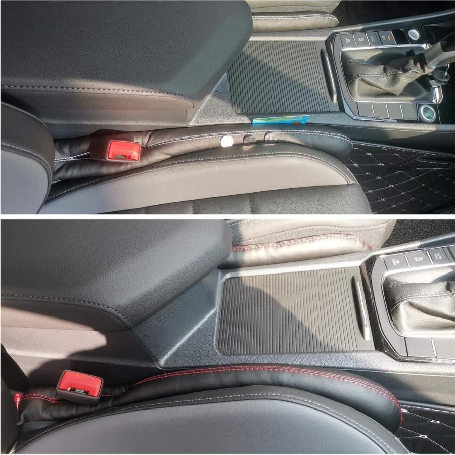 車用 シートコンソール 隙間 クッション 汎用 センターコンソール 隙間 クッション スネークヘッド型 車内 隙間 埋め クッション 高級感 ヌーンストア 通販 Yahoo ショッピング