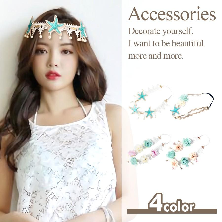 flua 花冠　ヘッドドレス flua ヘッドドレス ヘアアクセサリー 花冠