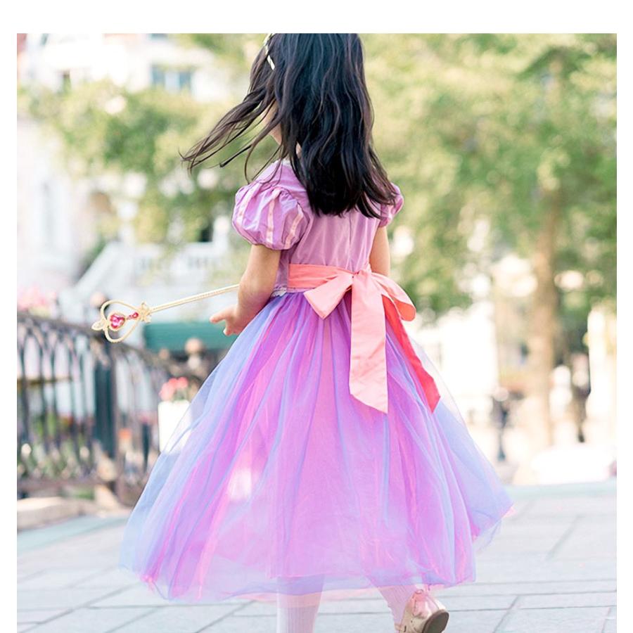 キッズ ラプンツェル ドレス お姫様 プリンセス 女の子 衣装 コスチューム A Ls413 ノップノップ 通販 Yahoo ショッピング