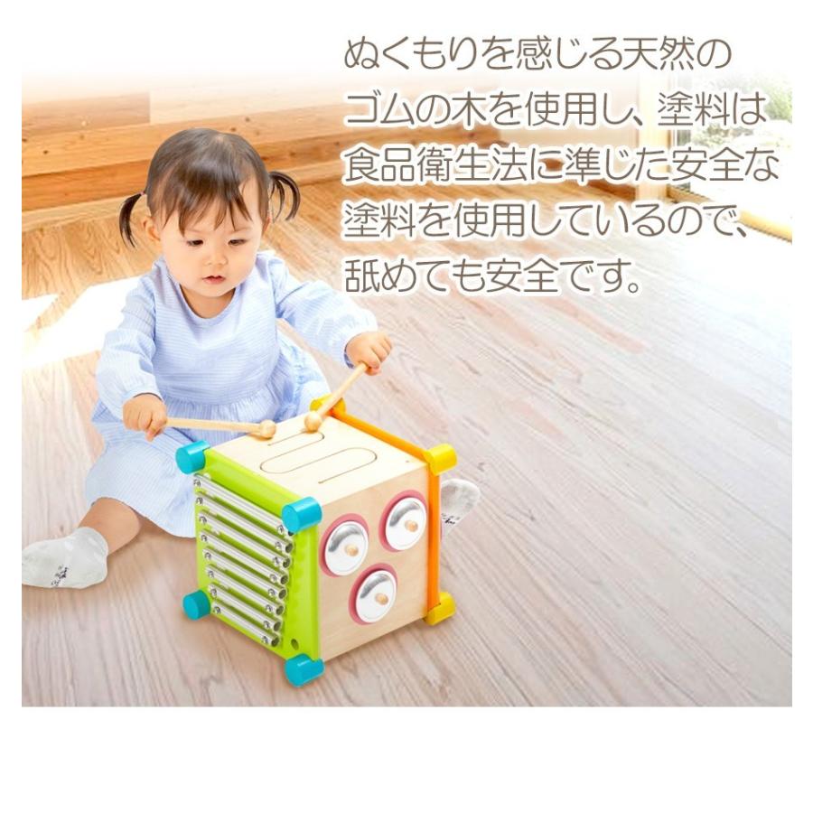 おもちゃ メロディーキューブ 知育玩具 木のおもちゃ 赤ちゃん 1歳 2歳 3歳 誕生日プレゼント 男 女 楽器 音の出るおもちゃ 誕生日 お祝い 木製 Edu Im ノップノップ 通販 Yahoo ショッピング
