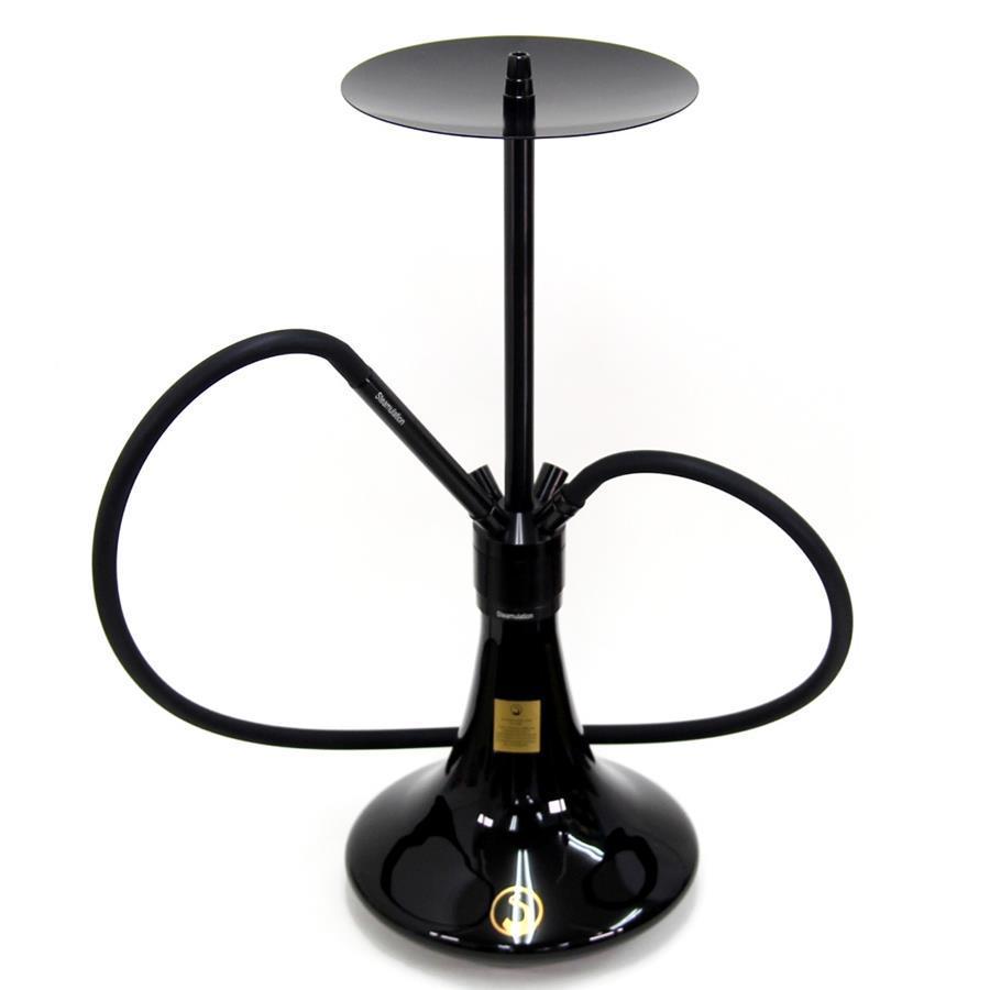 MISHA シーシャ JET BLACK HOOKAH 卓上サイズ misha-shisha-revolt-jet-black-