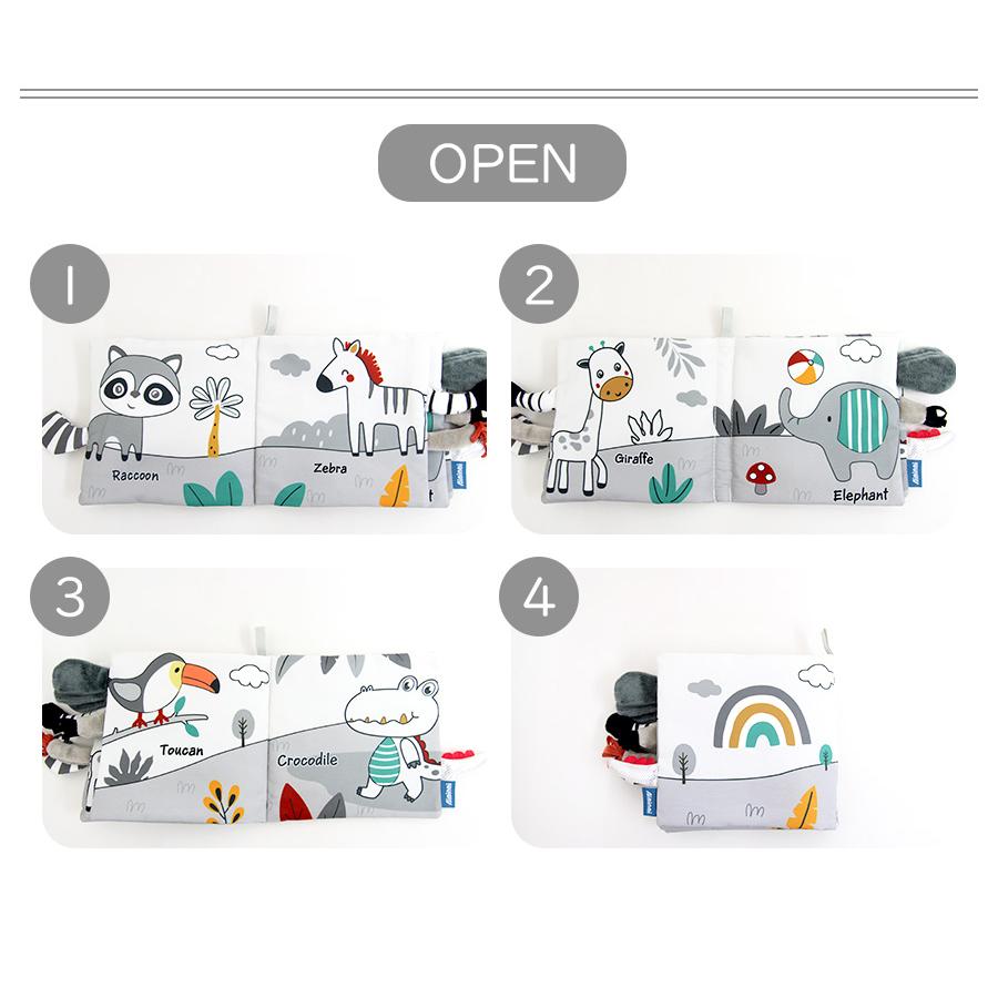 カシャカシャ 動物ソフトブック 5種 ソフトブック 出産祝い 布絵本 0歳 ベビー おもちゃ 男の子 女の子 ベビー ギフト 出産祝い メール便 |  | 13