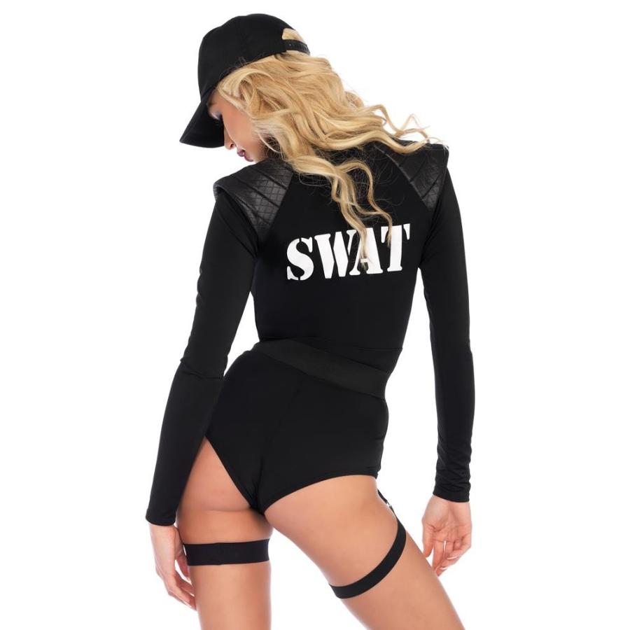 在庫処分 SWATなりきり 5点セット レディース コスプレ スワット 特殊