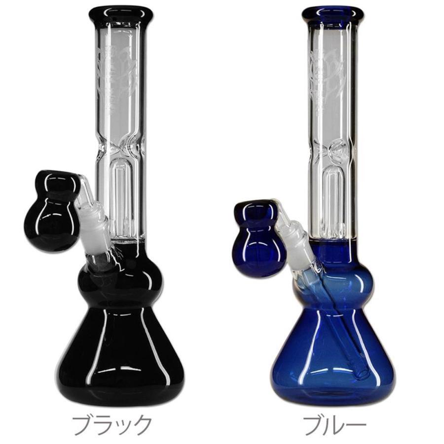 ガラス ボング 3層式 アイシング パイプ 30cm 水パイプ アクアパイプ