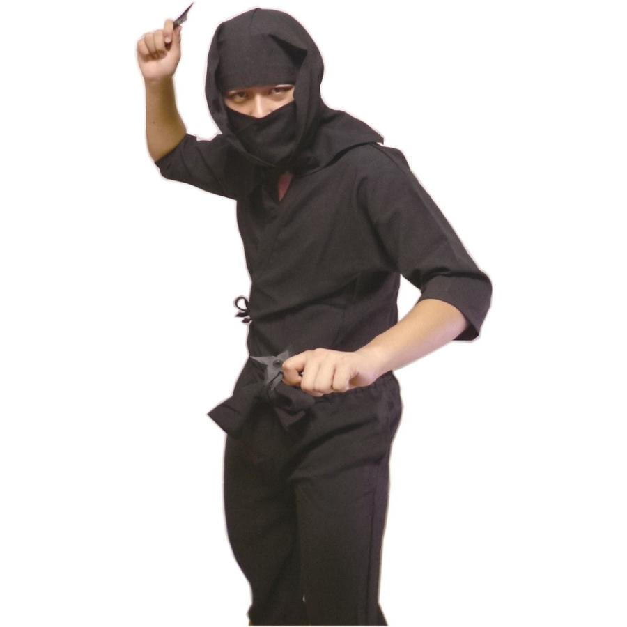 忍者服 忍者コスプレ 3点セット 大人用 ハロウィン 忍者 衣装 時代劇 忍び Ninnjasuits ノップノップ 通販 Yahoo ショッピング