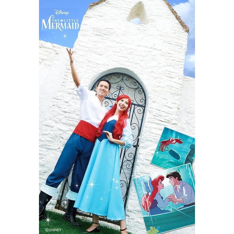 大人用アリエル マーメイド 人魚姫 ディズニー 公式 コスプレ 衣装 ルービーズ Rj ノップノップ 通販 Yahoo ショッピング