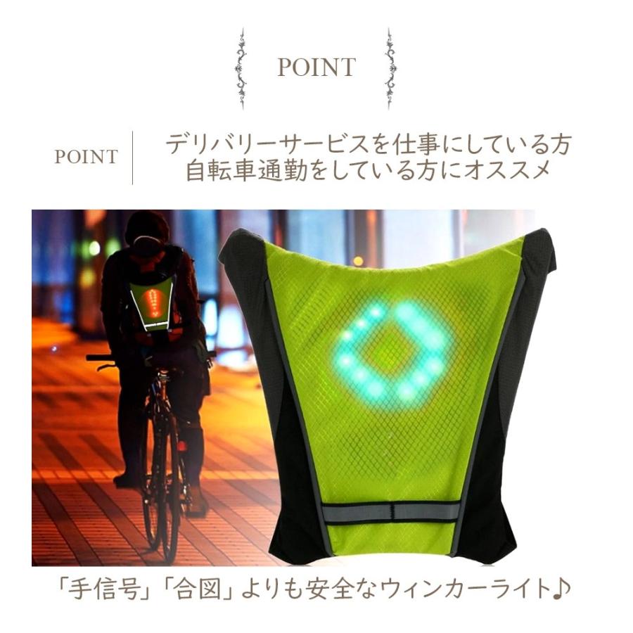 自転車 方向指示ライト Led Usb充電式 ウインカーランプ リュック バックパック デリバリー 出前 ジョギング 登山 メール便送料無料 即納 Sho Winkerpack ノップノップ 通販 Yahoo ショッピング