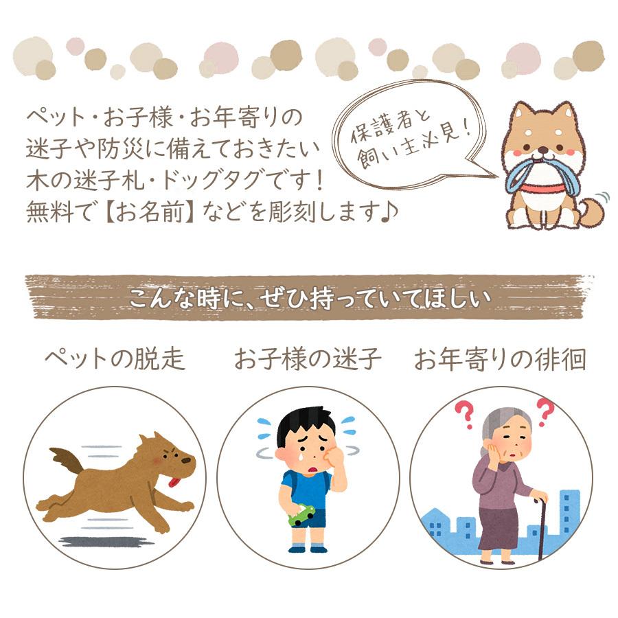 迷子札 名入れ 犬 猫 ペット 軽量 犬用迷子札 名前入れ 名入れ ネーム入り ネームタグ ドッグタグ 名札 ネームプレート 子供 迷子 お年寄り メール便送料無料 Sho Woodkey ノップノップ 通販 Yahoo ショッピング