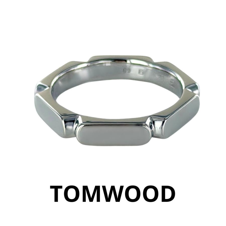 TOM WOOD（トムウッド） シルバーリング 指輪 メンズ シンプル