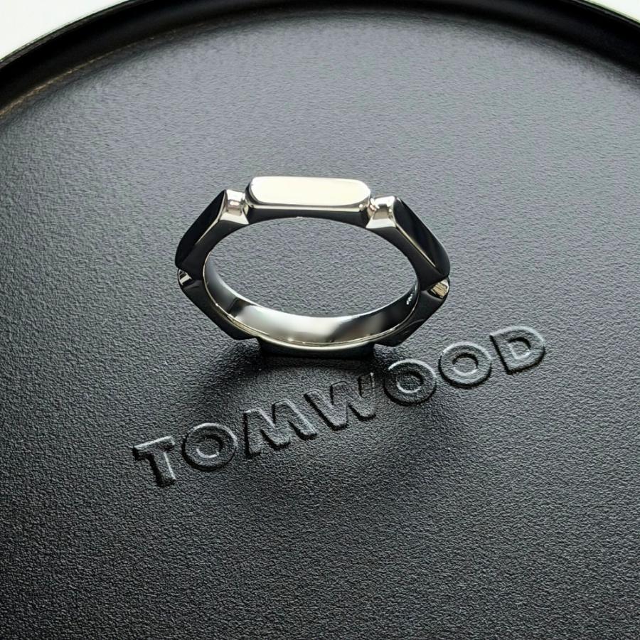 TOM WOOD（トムウッド） シルバーリング 指輪 メンズ シンプル