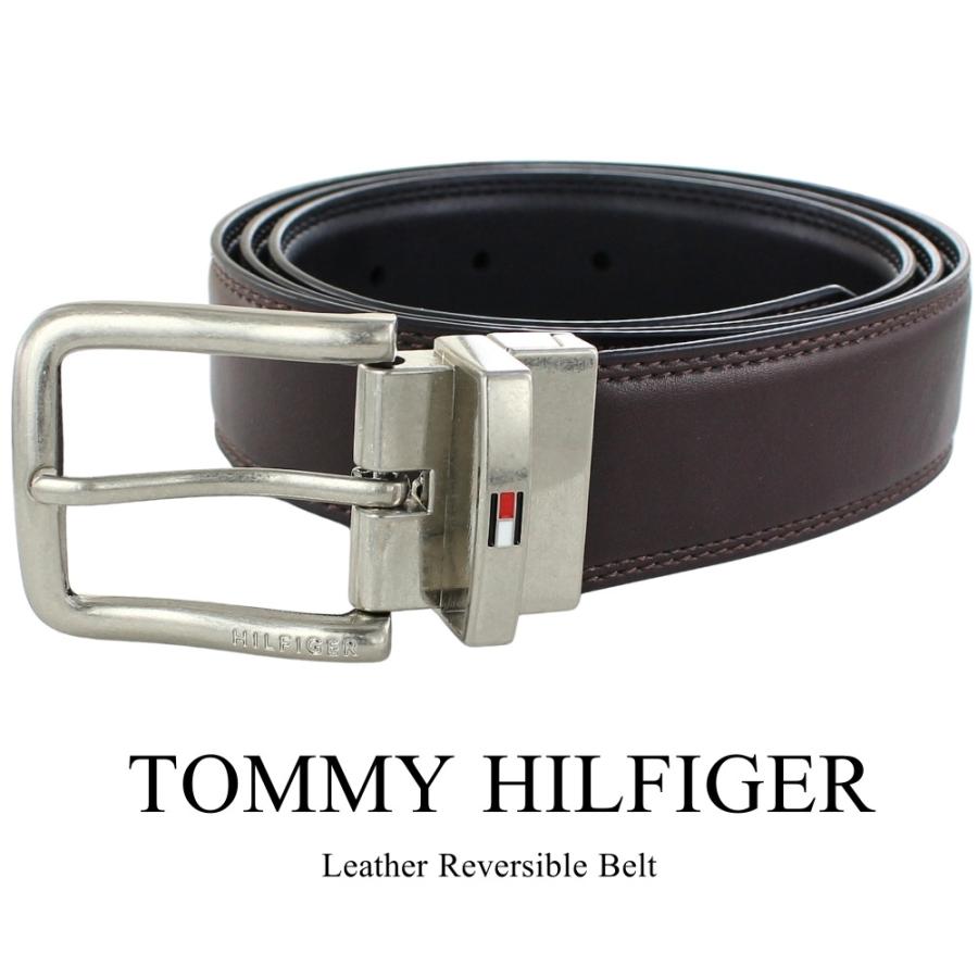 ★トミーヒルフィガー ベルト メンズ 本革 学生 11TL020039 TOMMY HILFIGER（トミー・ヒルフィガー） ベルト メンズ 本革 学生