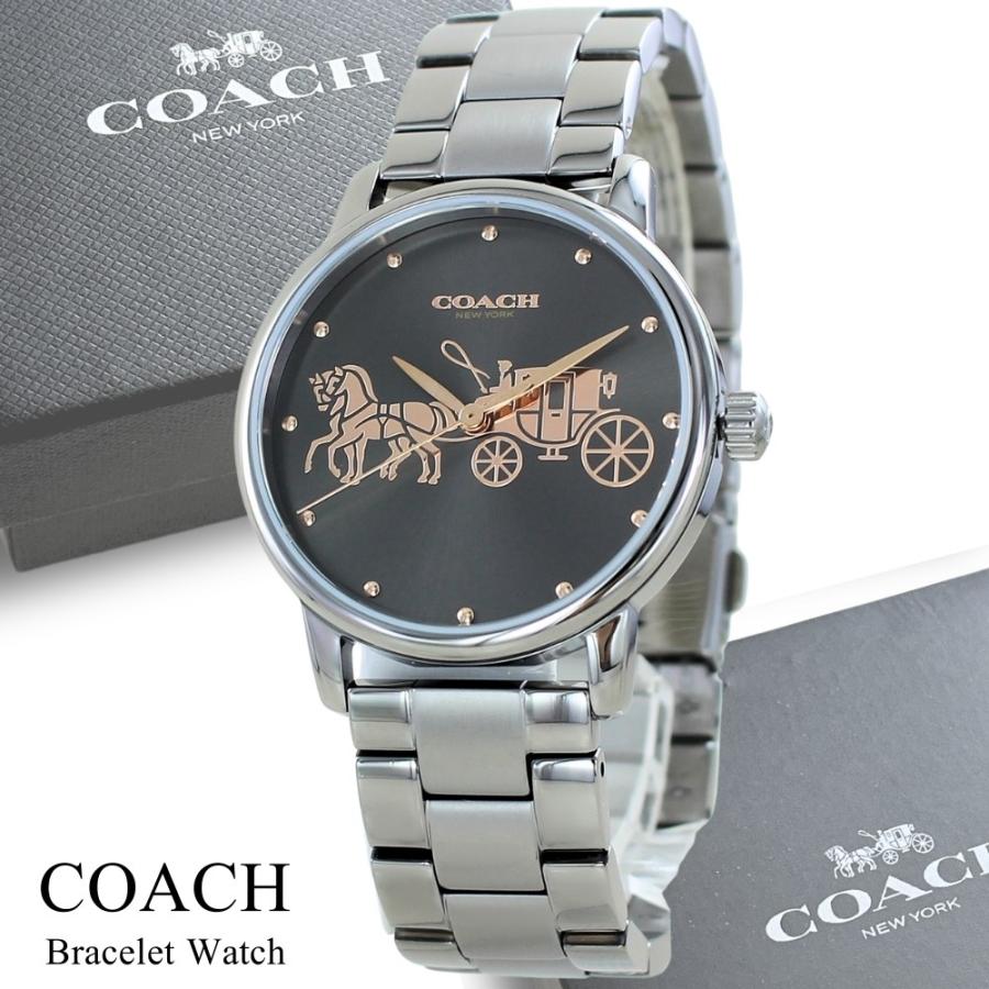 COACH（コーチ） レディース GRAND グランド ガンメタル ローズ