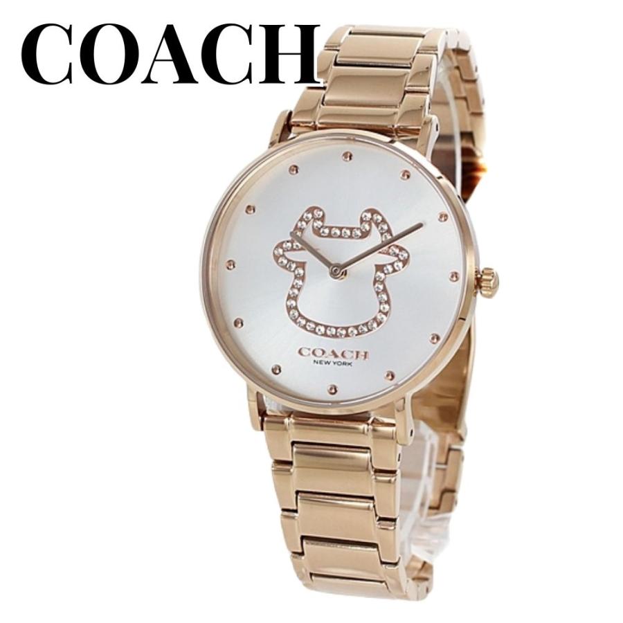 COACH（コーチ） 腕時計 手表 レディース かわいい 牛 干支 革ベルト