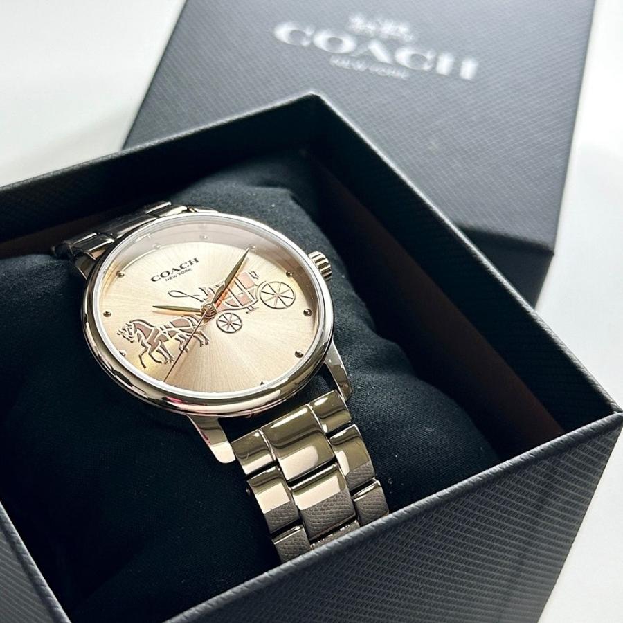 COACH（コーチ） 腕時計 正規品 5年保証 ショッパー付き レディース